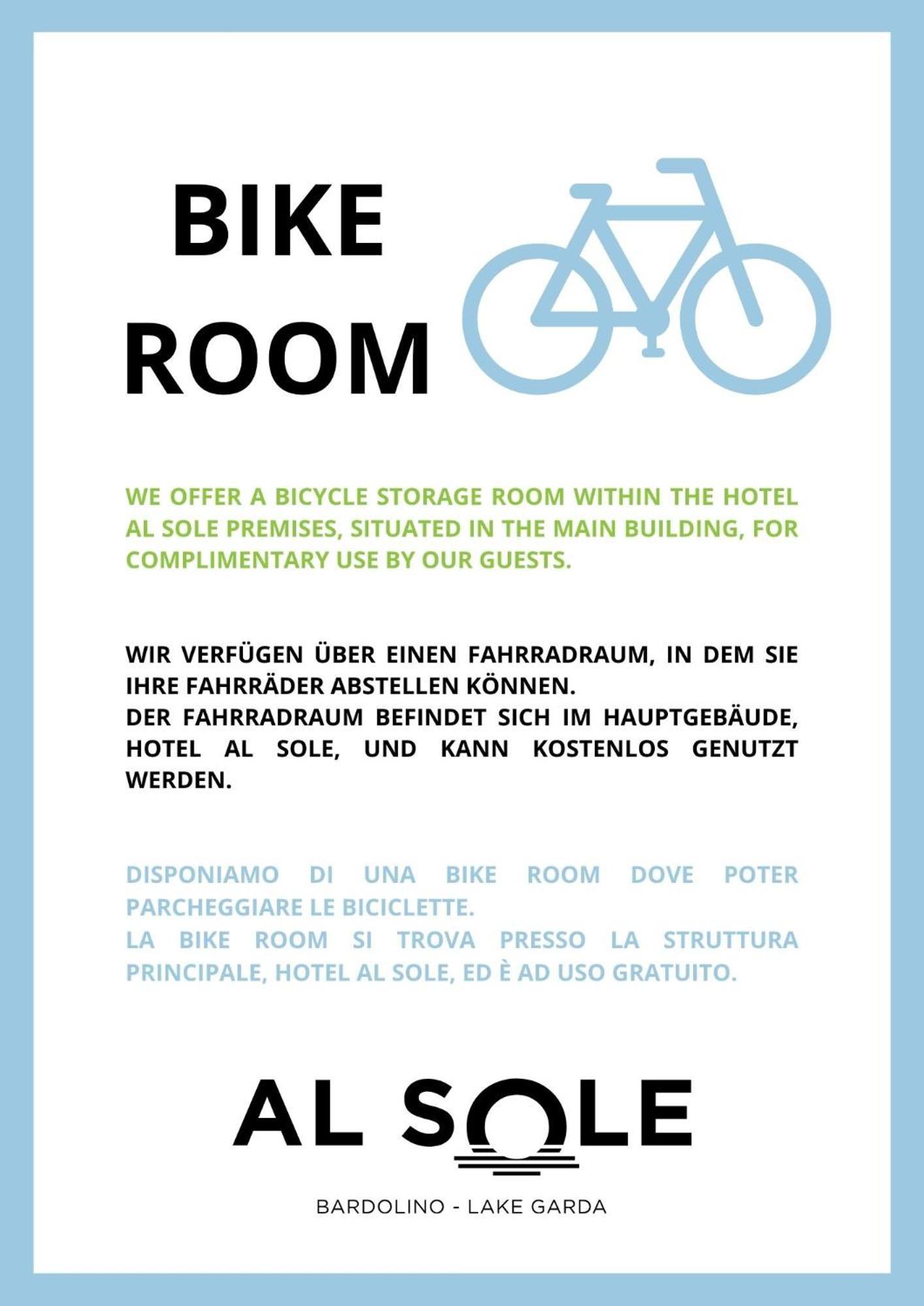 Hotel Al Sole Bardolino Eksteriør bilde